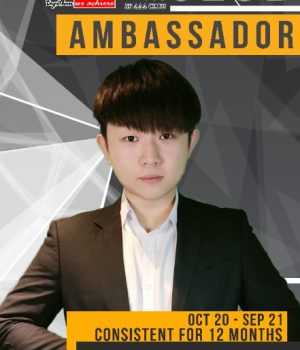 2021.09 - AAA Club Ambassador 12 Months - Lor Ting Fung