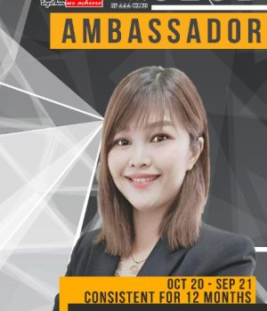 2021.09 - AAA Club Ambassador 12 Months- Miko Chai Rou Hui